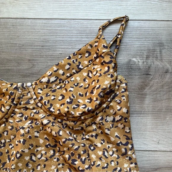 CAPITTANA Kenia Tropical Animal Print One-Piece Bikini Large Swimsuit - Picture 7 of 10